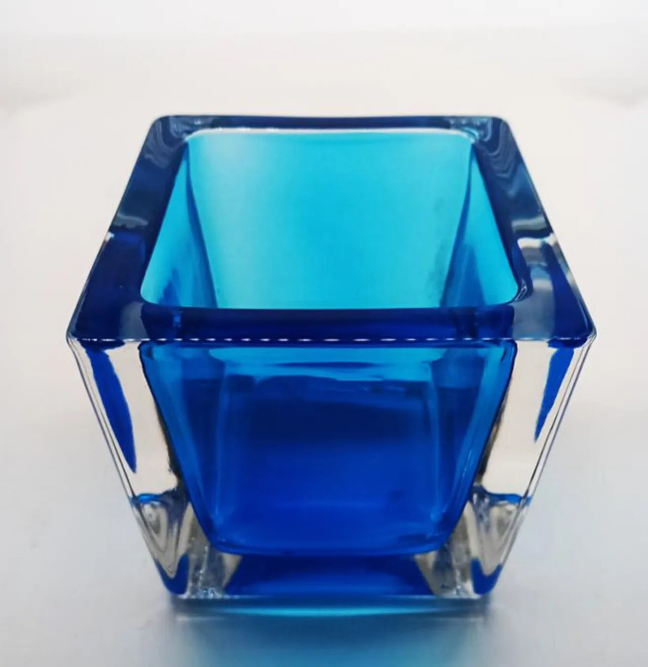 Posacenere in cristallo di Boemia, anni '60 3