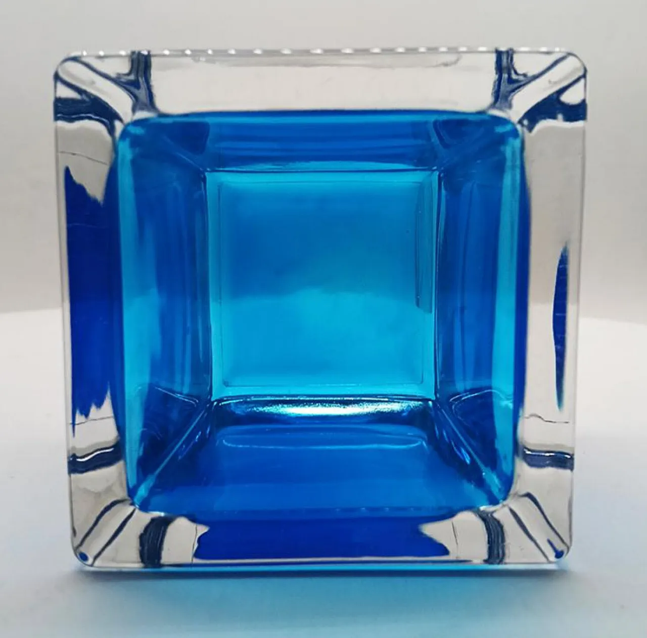 Posacenere in cristallo di Boemia, anni '60 6