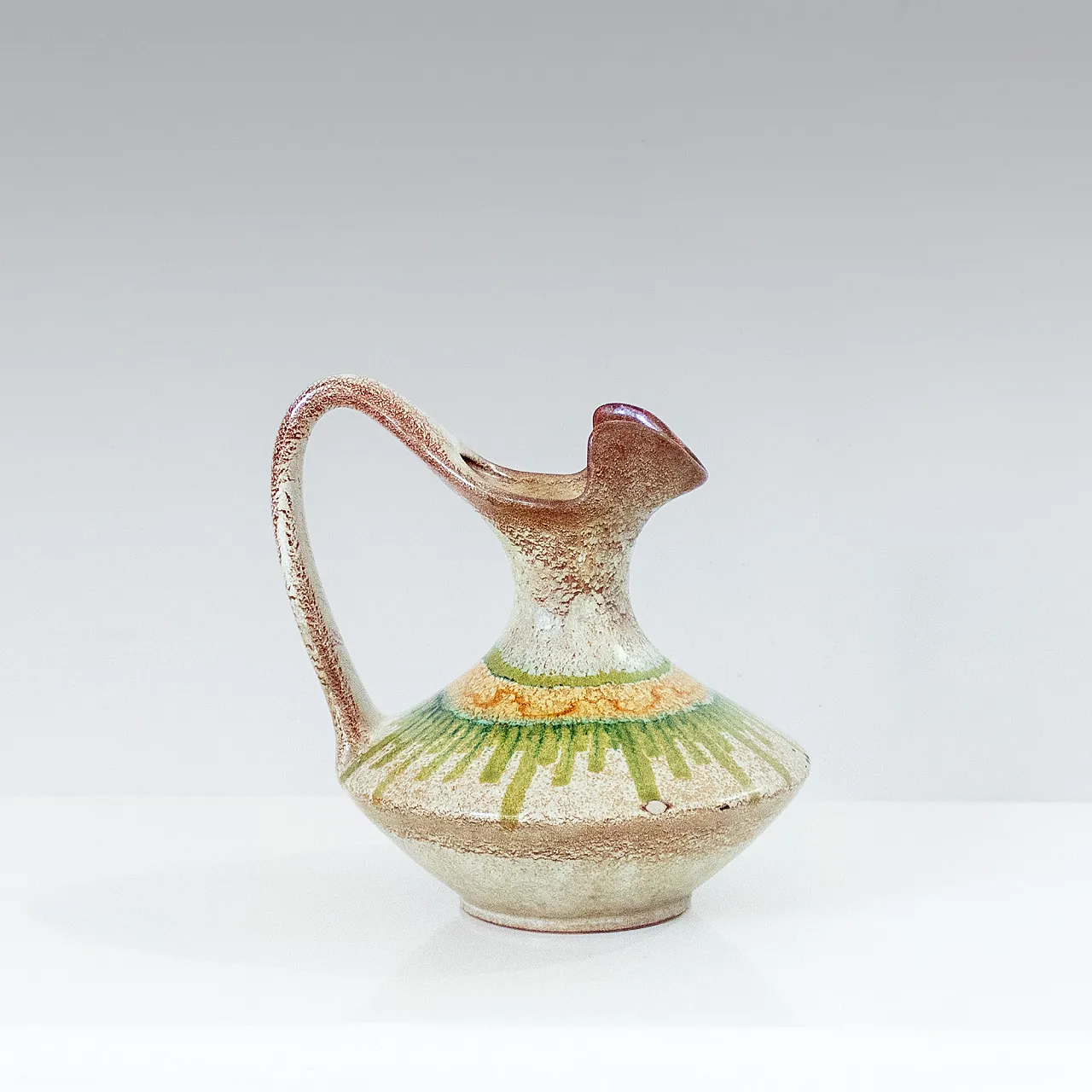 Ceramic jug, Baroncello, Italy, 1960s 1