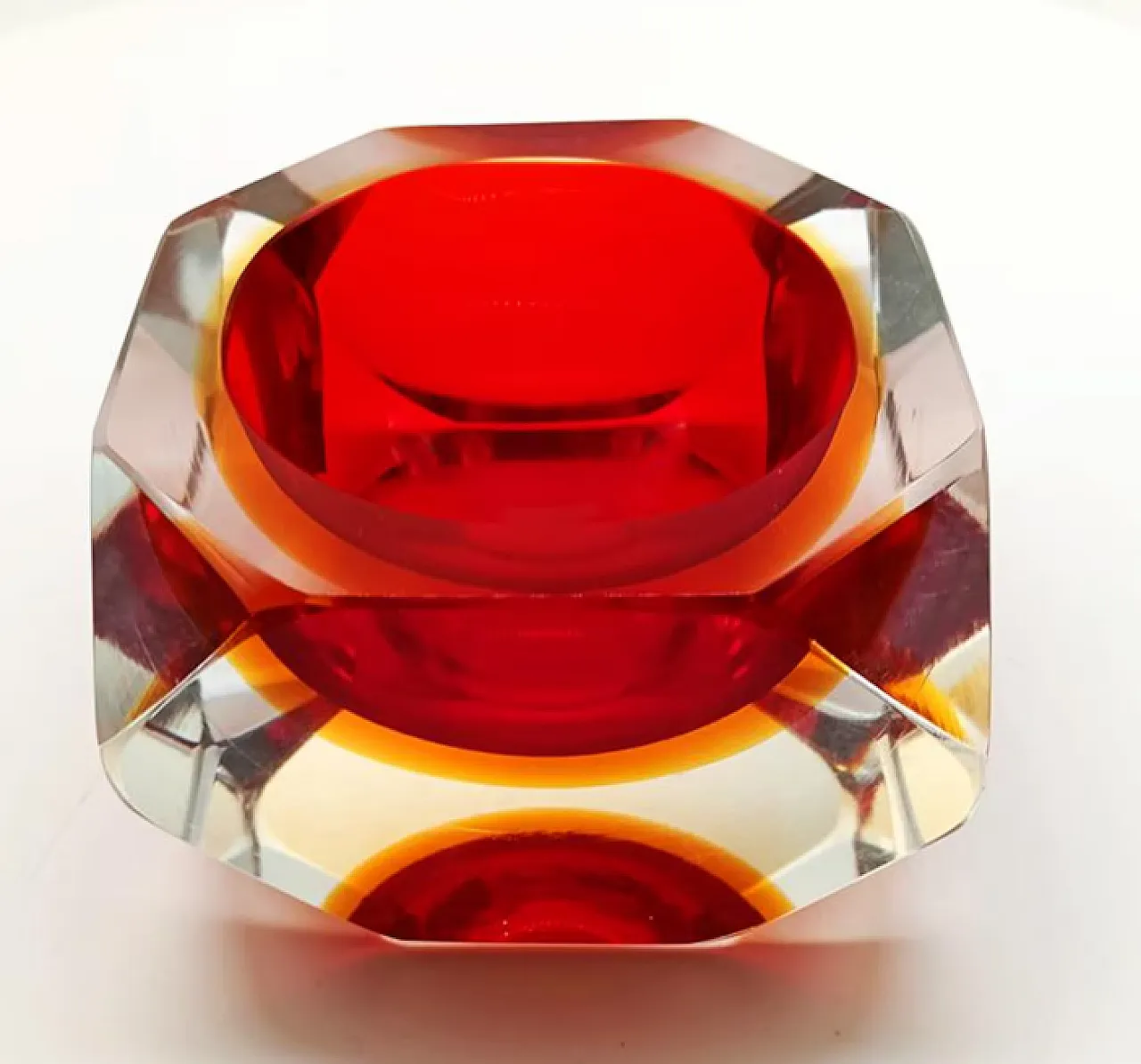 Posacenere in vetro di Murano di Flavio Poli per Seguso, anni '60 3