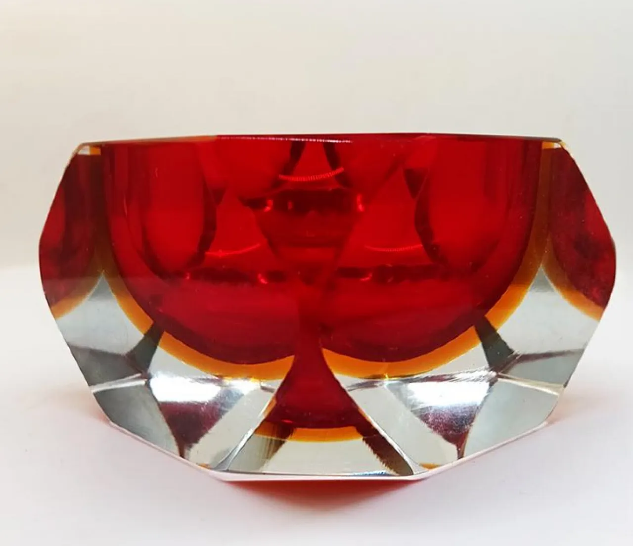 Posacenere in vetro di Murano di Flavio Poli per Seguso, anni '60 4