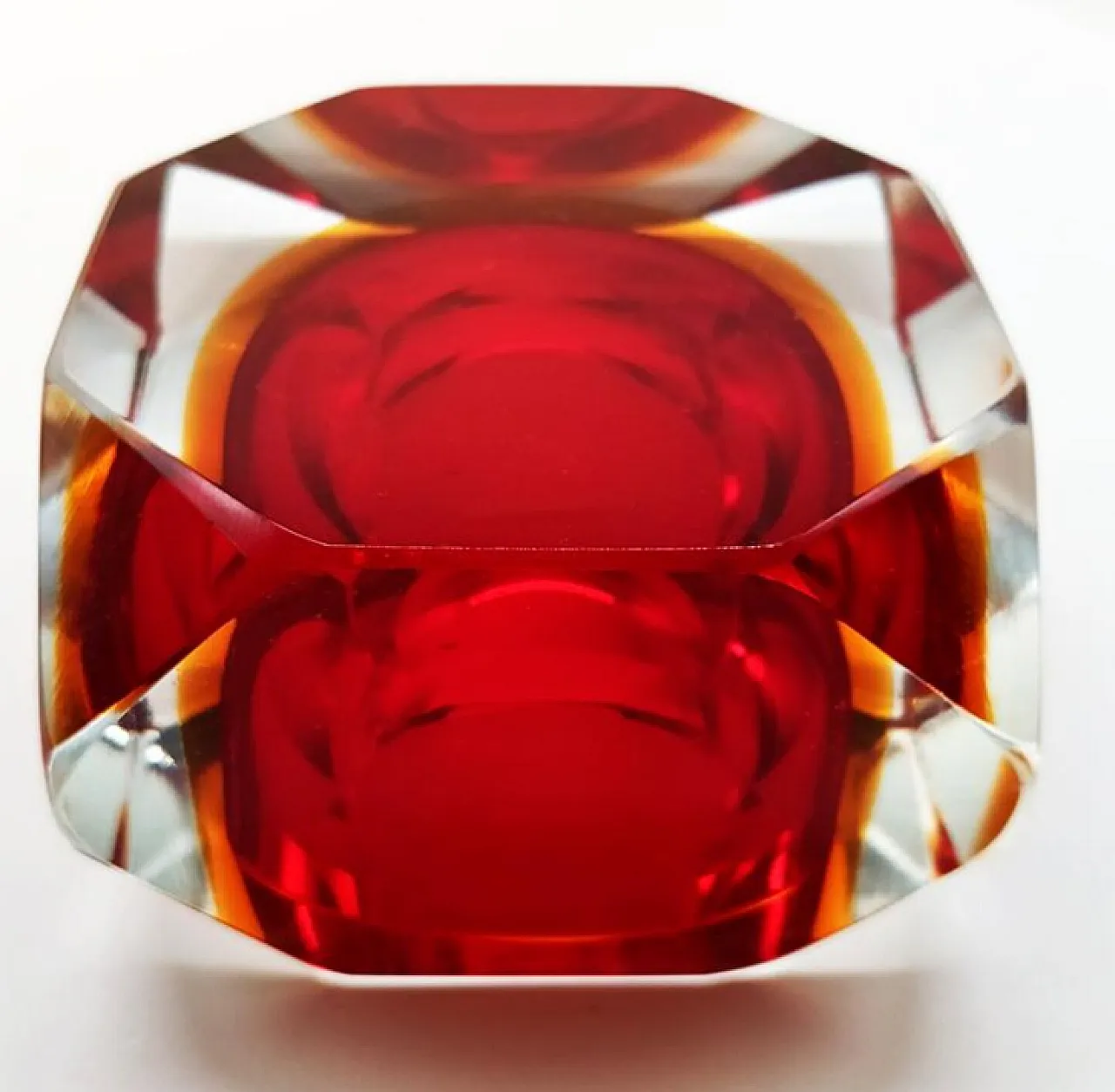 Posacenere in vetro di Murano di Flavio Poli per Seguso, anni '60 6