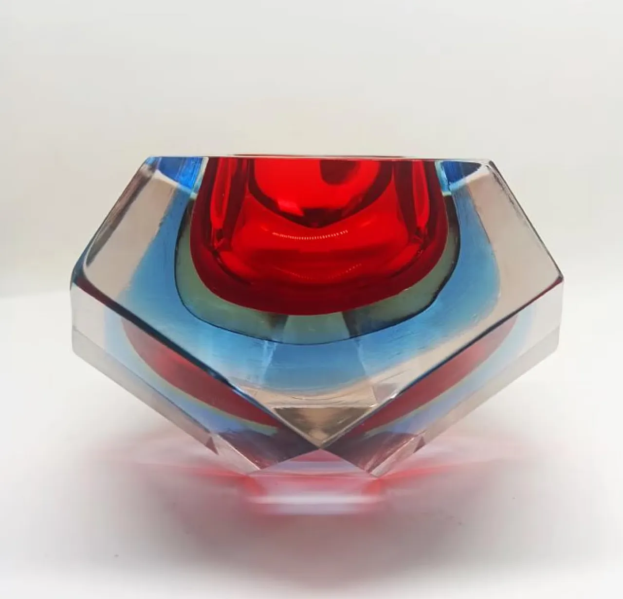 Posacenere in vetro di Murano di Flavio Poli per Seguso, anni '60 4