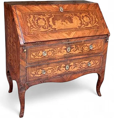 Inlaid flap, mid-18th century