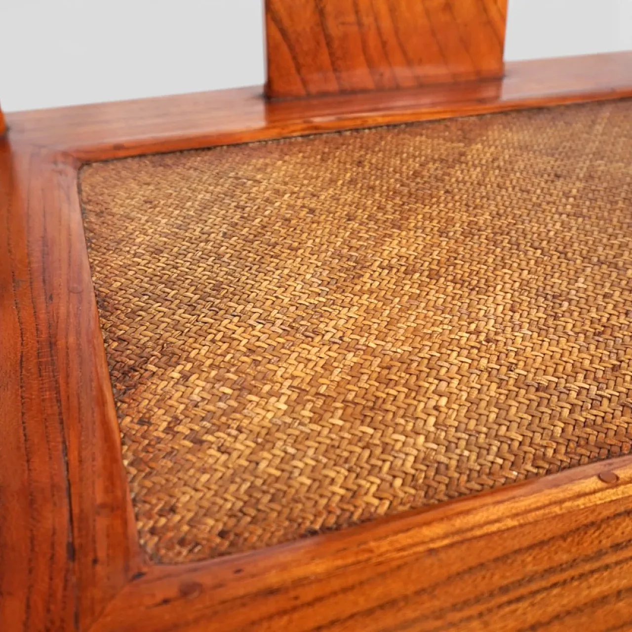 Pair of Ming Dynasty style high-back Chinese armchairs, 1920s 5
