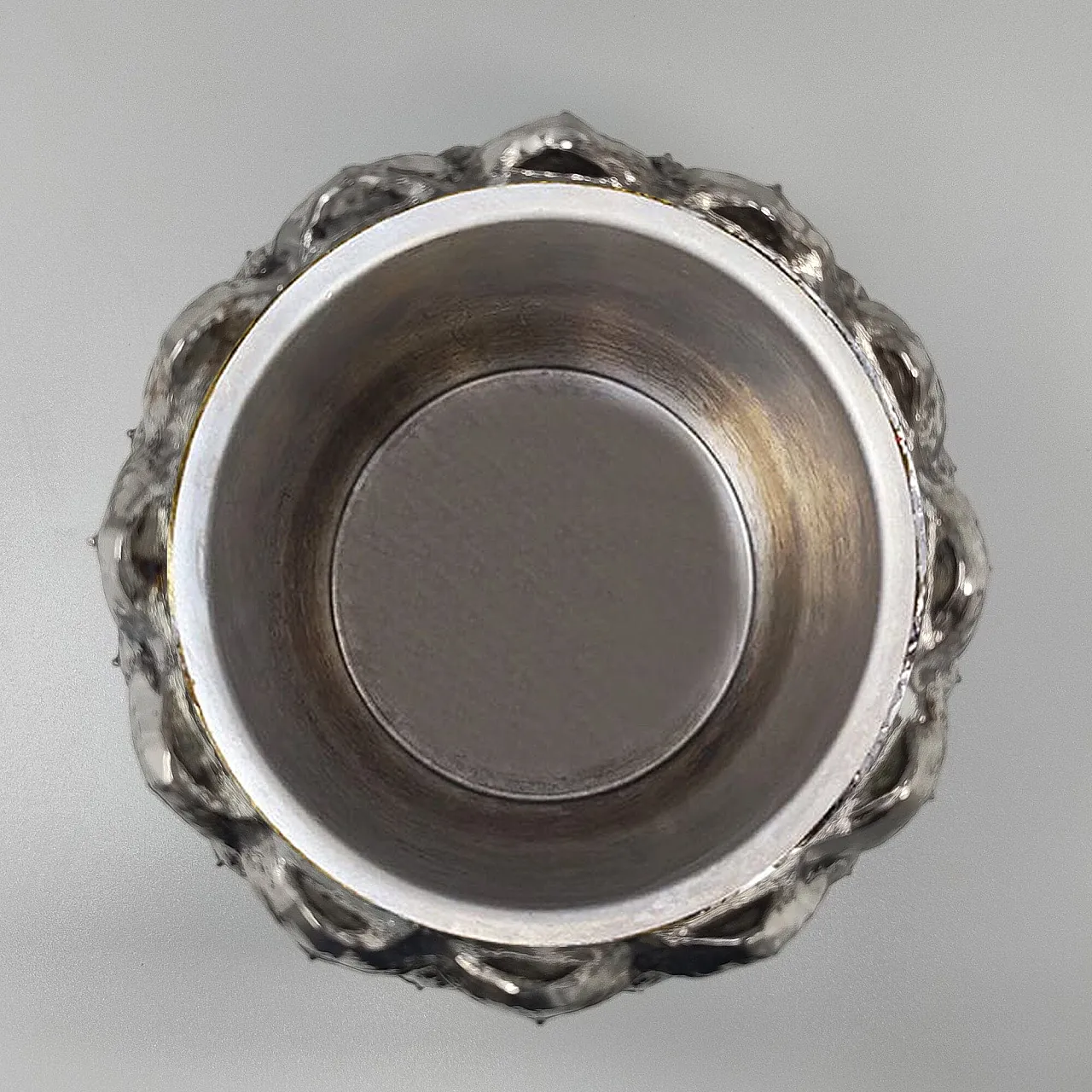 Secchiello Ananas di Mauro Manetti per Fonderia d'Arte, anni '60 7