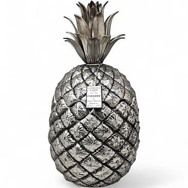 Ice bucket Pineapple by Mauro Manetti for Fonderia d'Arte, 1960s