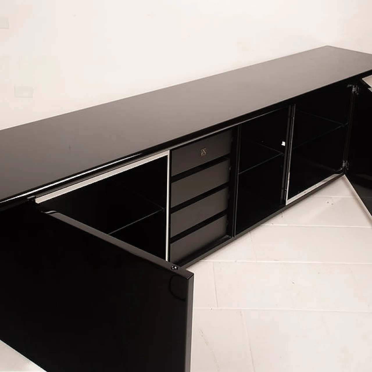 Credenza Sheraton di Giotto Stoppino per Acerbis, anni '70 3