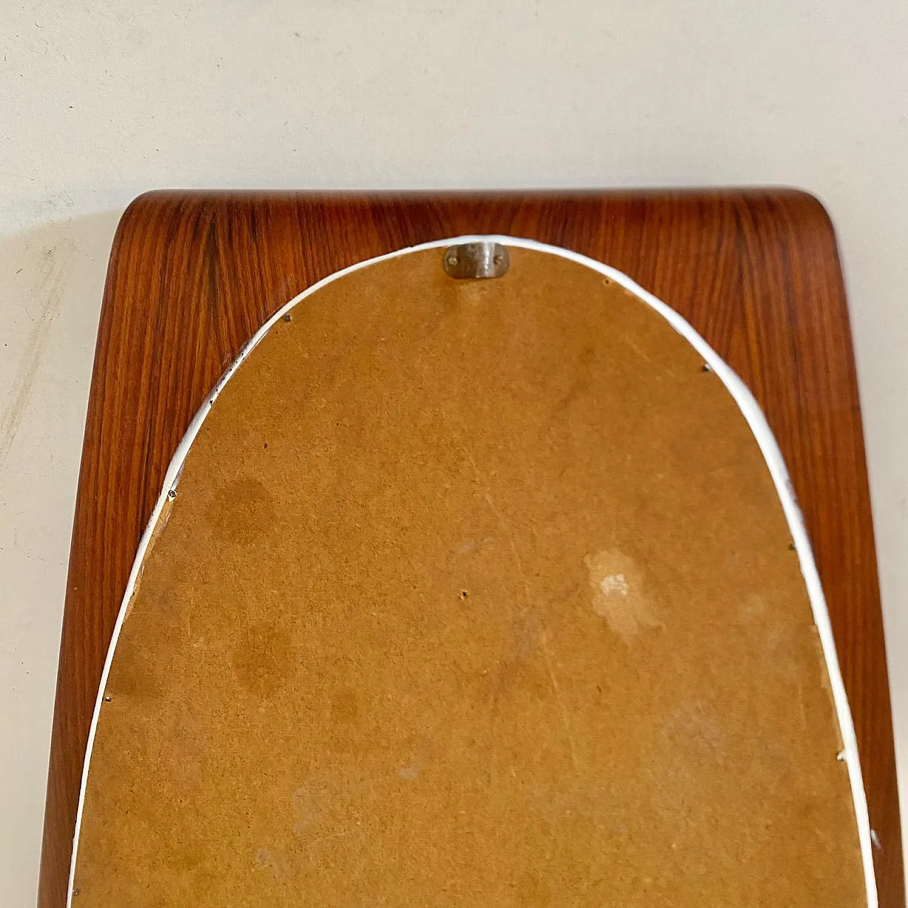 Specchio da parete degli anni 50 in palissandro, Campo e Graffi 20