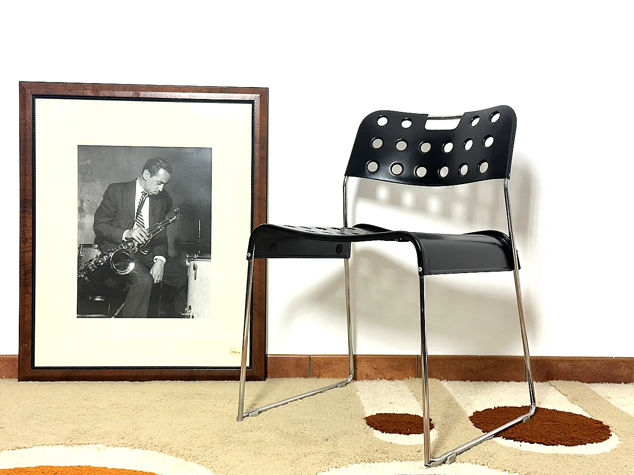 Omkstak Chair by Rodney Kinsman By Bieffeplast, 1972 1