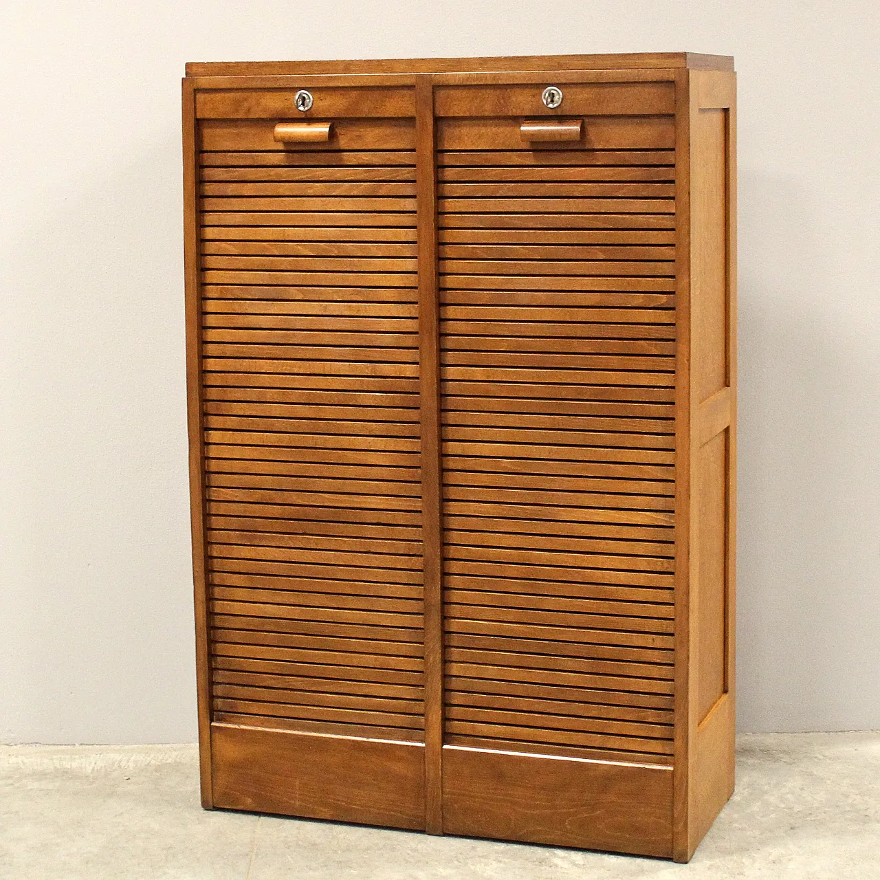 Archive filing cabinet with shutter, early 20th century 1