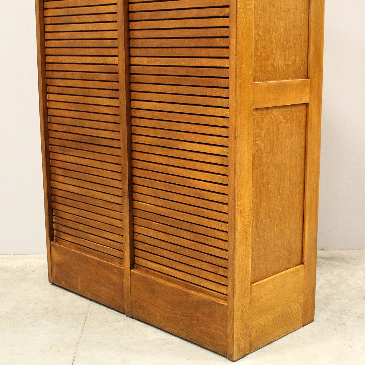Archive filing cabinet with shutter, early 20th century 12