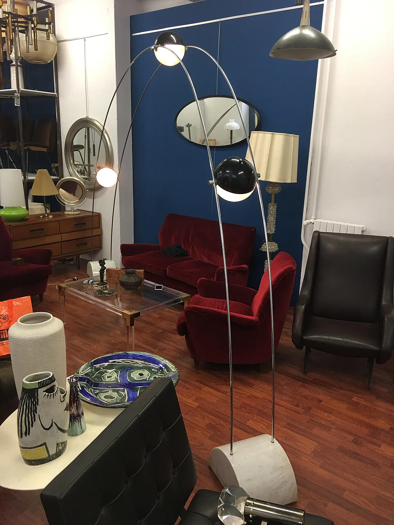 Lampada da terra Ponte di Gruppo A.R.D.I.T.I. per Sormani, anni '70 6