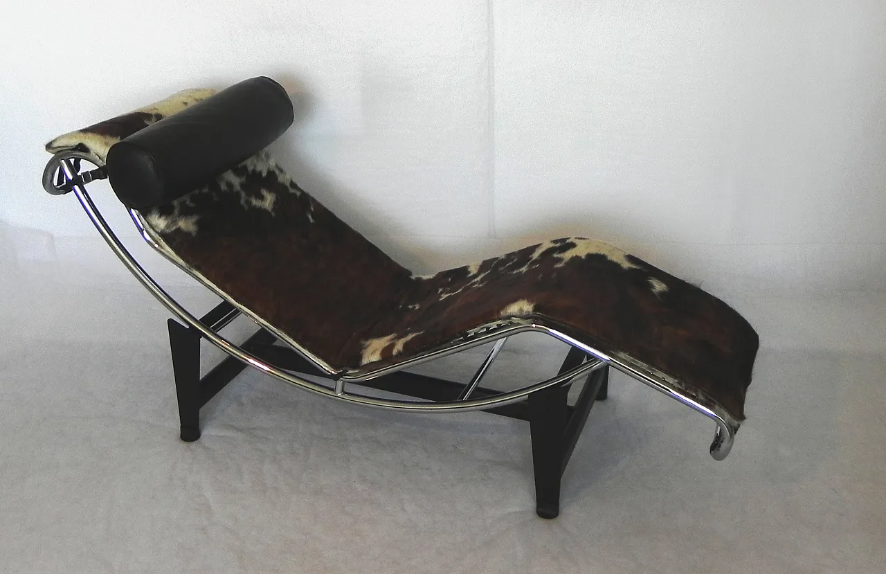 Bauhaus style chaise longue, 90s 2