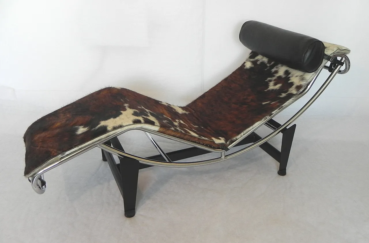 Bauhaus style chaise longue, 90s 6