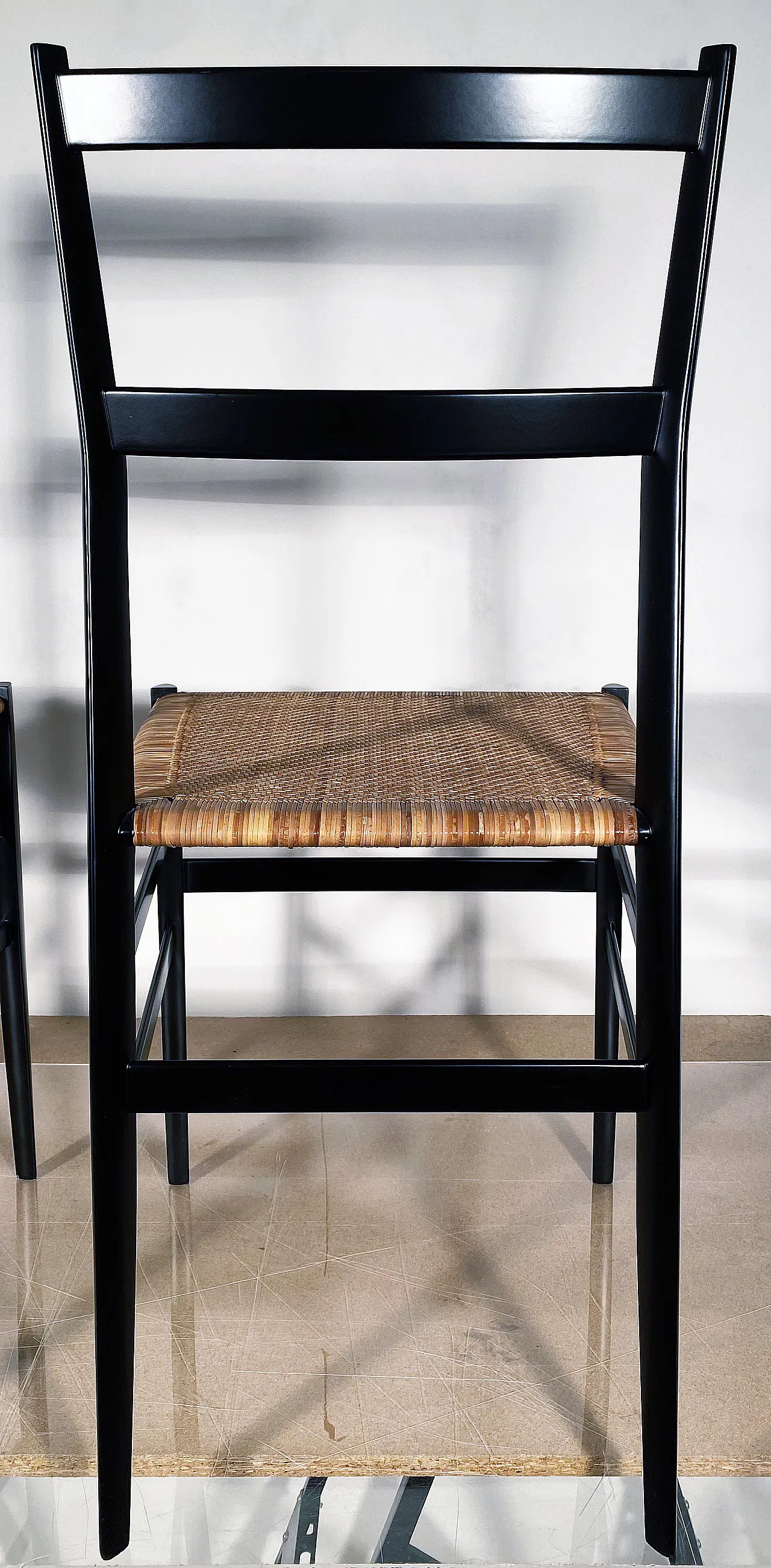 Coppia di sedie Superleggera di Gio Ponti per Cassina , anni 2000 7