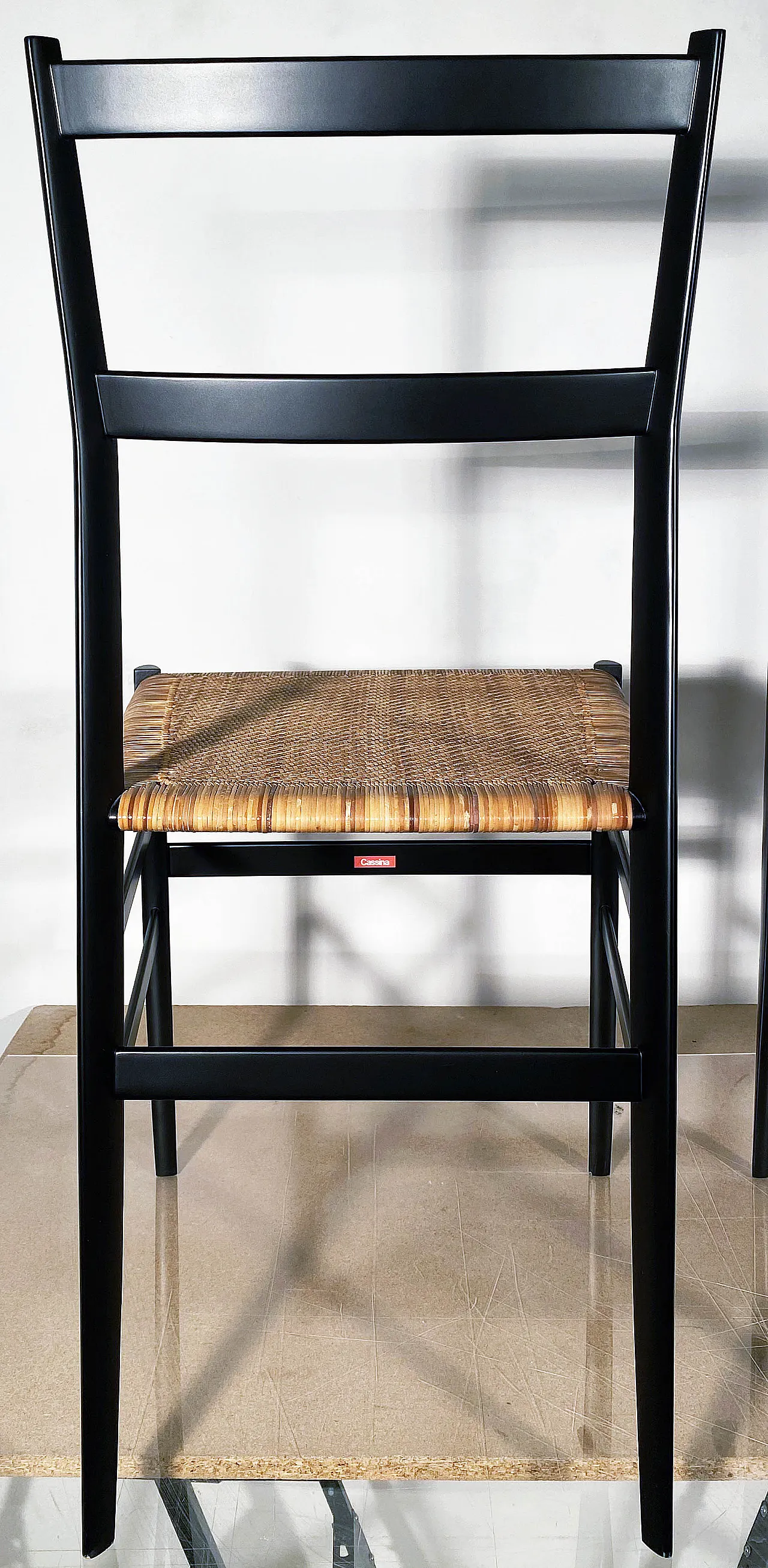 Coppia di sedie Superleggera di Gio Ponti per Cassina , anni 2000 8