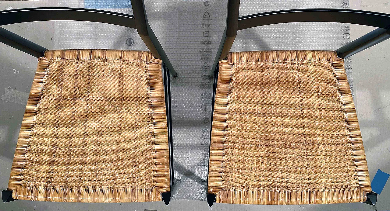 Coppia di sedie Superleggera di Gio Ponti per Cassina , anni 2000 12