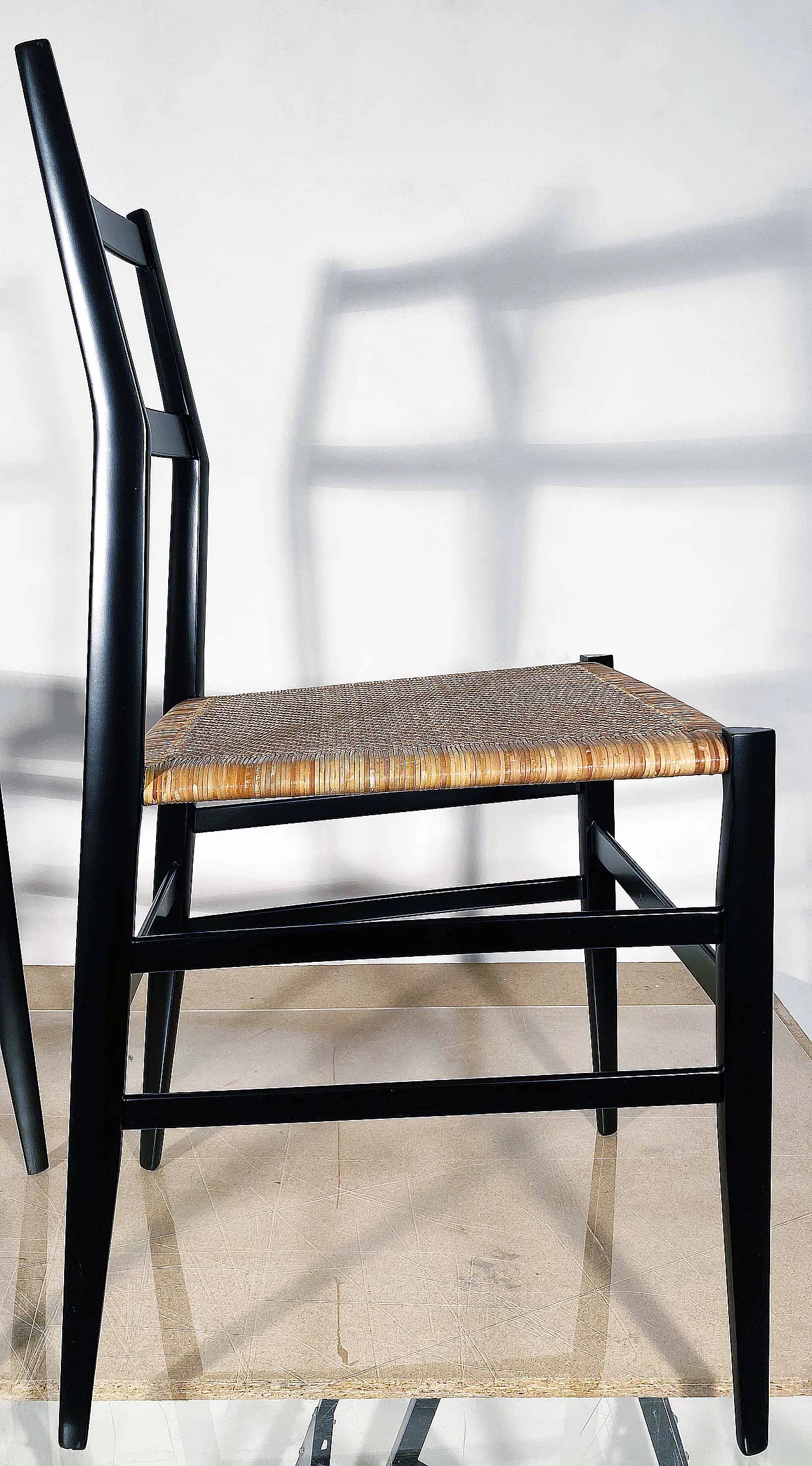 Coppia di sedie Superleggera di Gio Ponti per Cassina , anni 2000 16