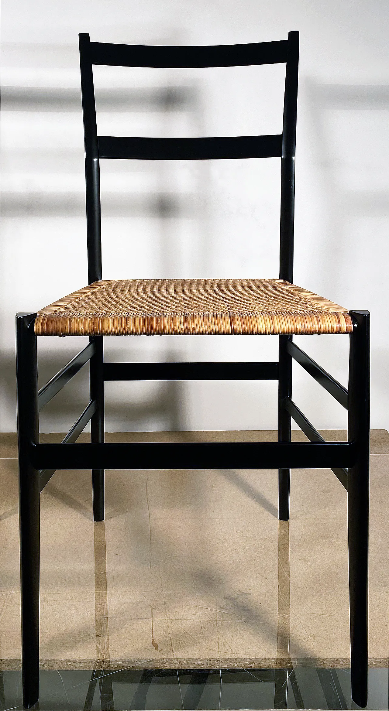 Coppia di sedie Superleggera di Gio Ponti per Cassina , anni 2000 19