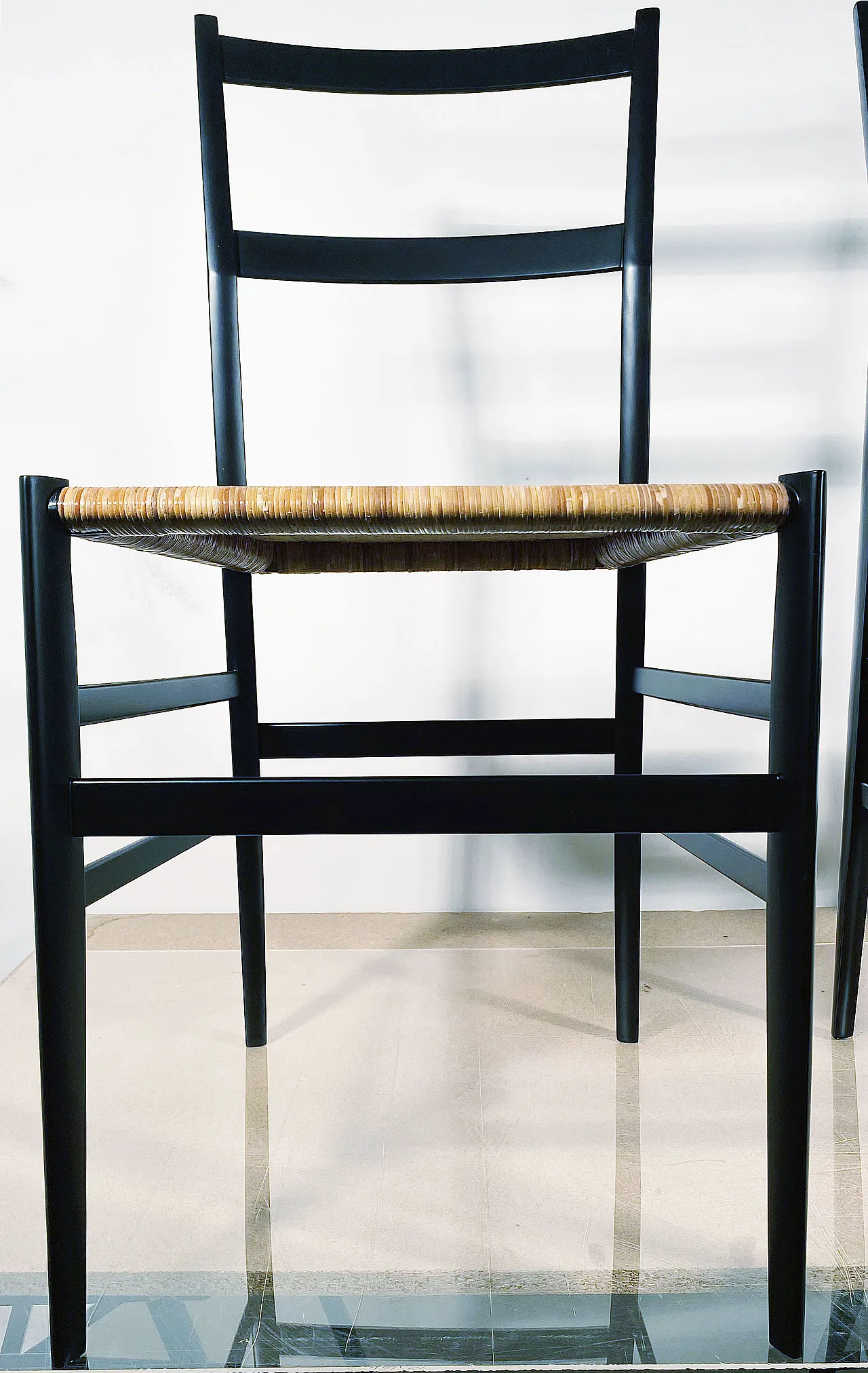 Coppia di sedie Superleggera di Gio Ponti per Cassina , anni 2000 24