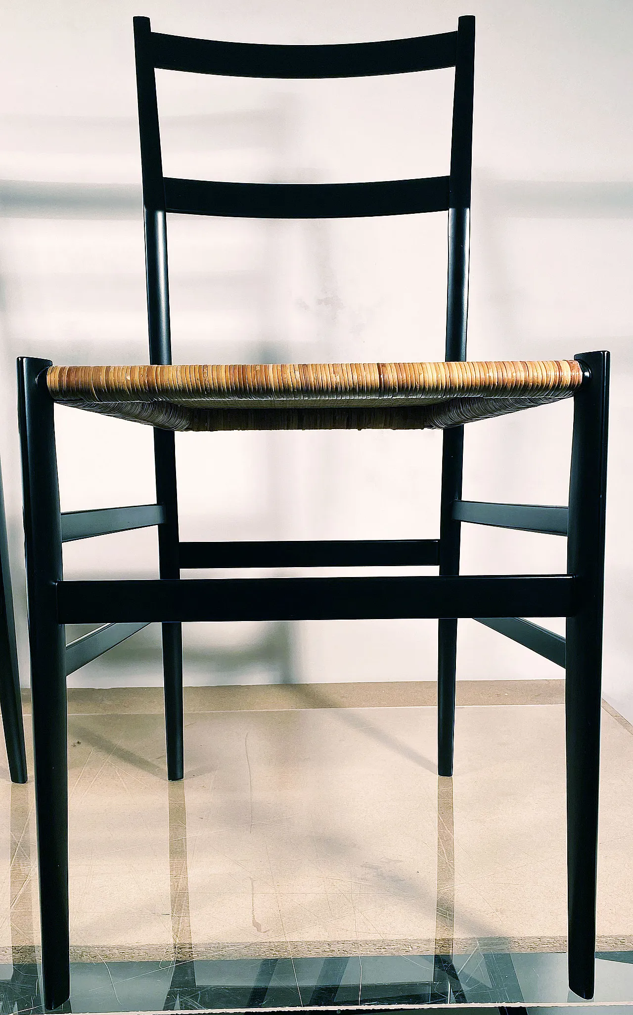 Coppia di sedie Superleggera di Gio Ponti per Cassina , anni 2000 25