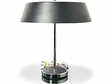 Chromed metal table lamp,70s