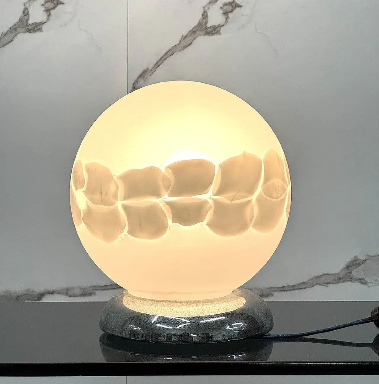 Space Age Murano glass table lamp, 1970s 1