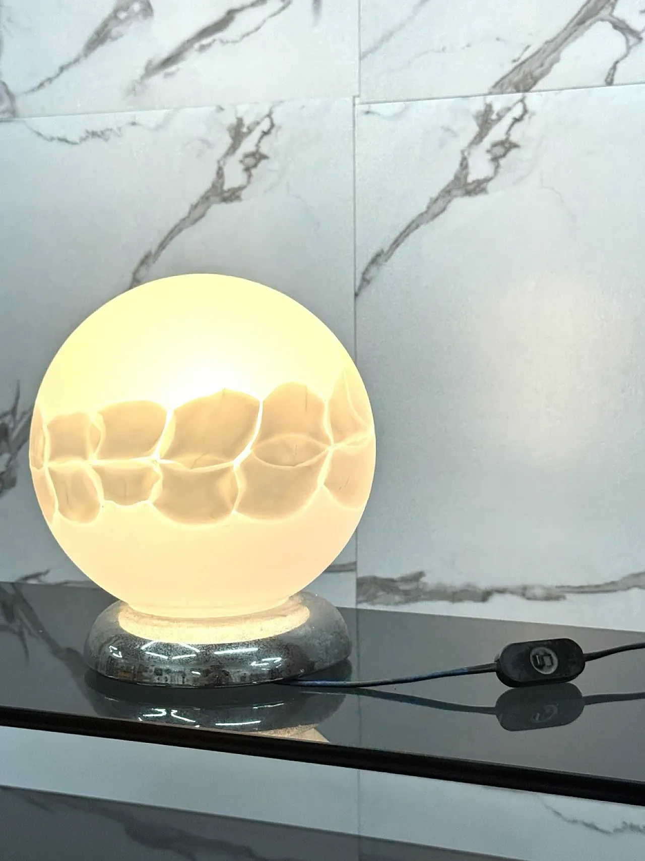 Space Age Murano glass table lamp, 1970s 3