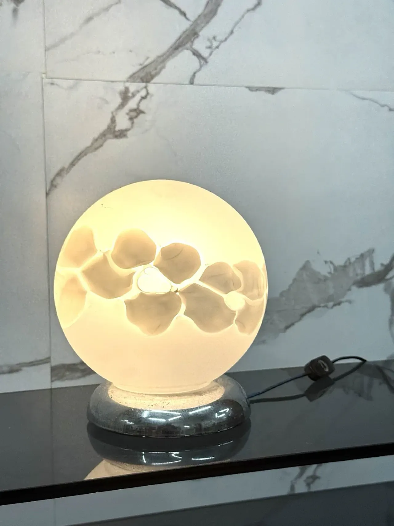 Space Age Murano glass table lamp, 1970s 4