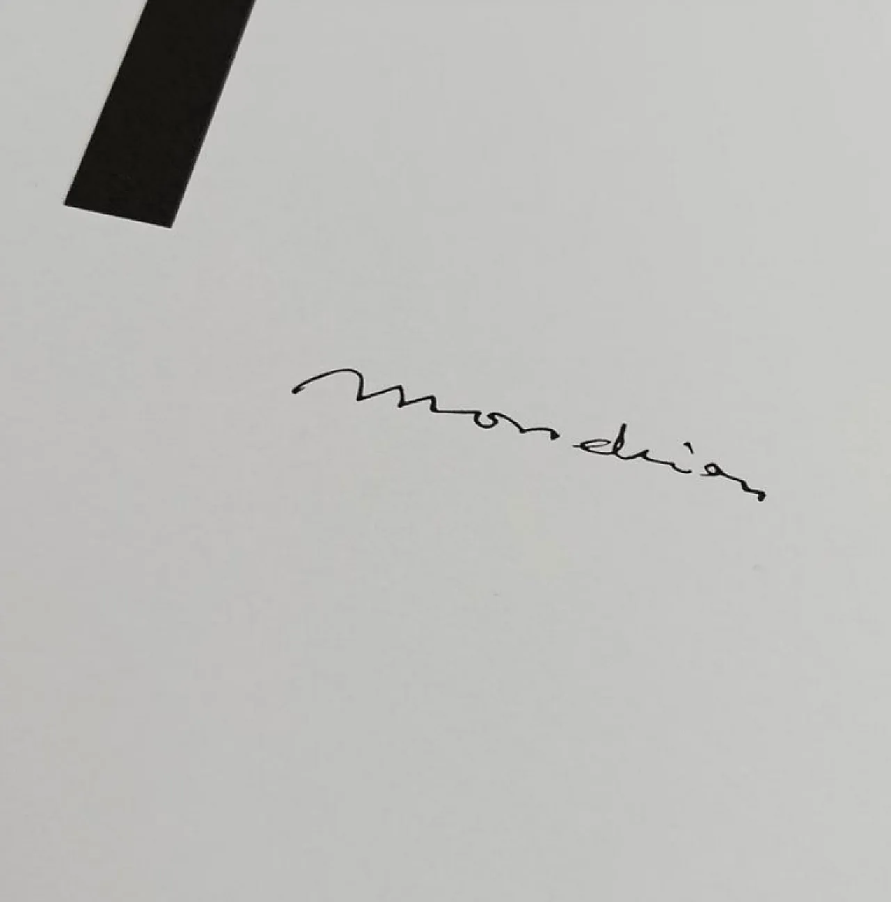 Litografia in edizione limitata di Piet Mondrian, anni '70 3