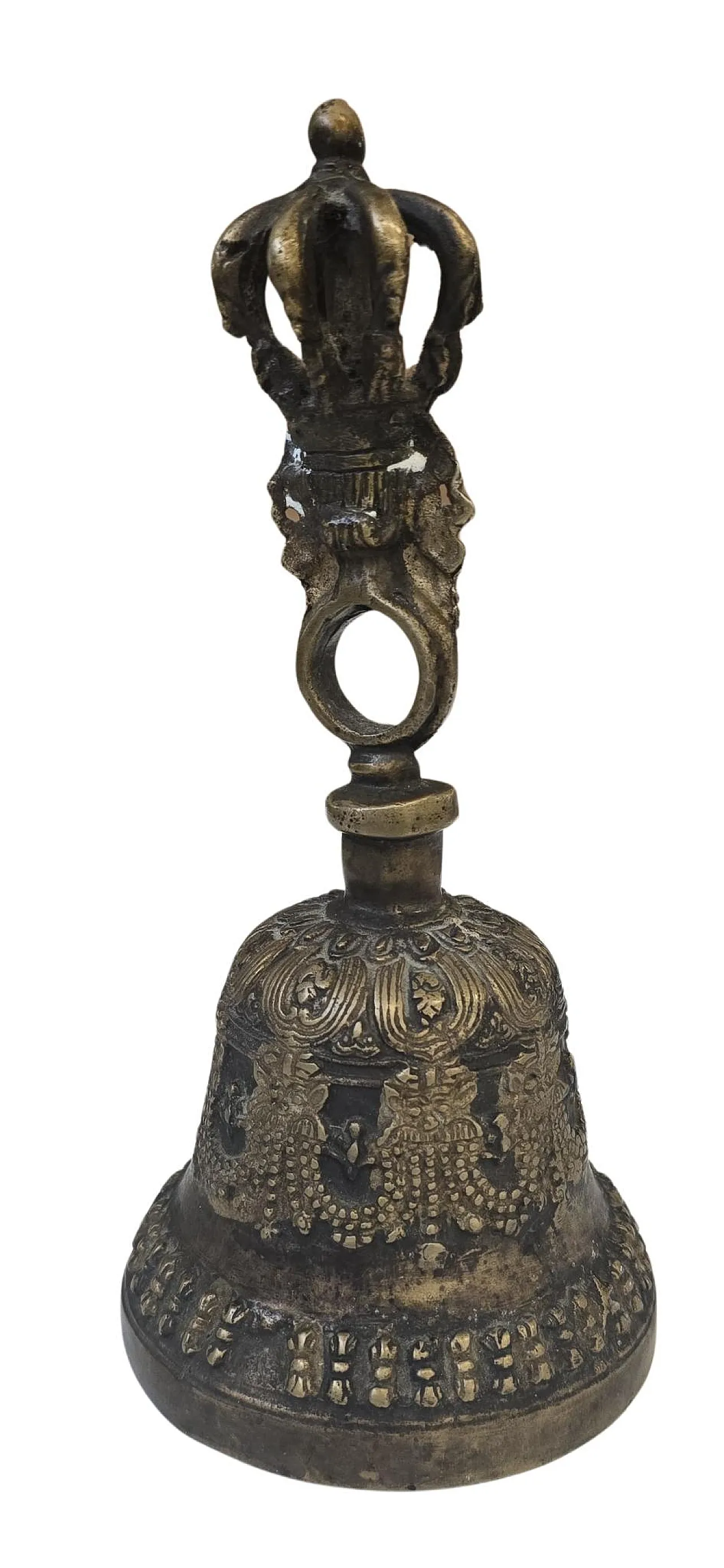 Tibetan ritual bell, mid-20th century 7