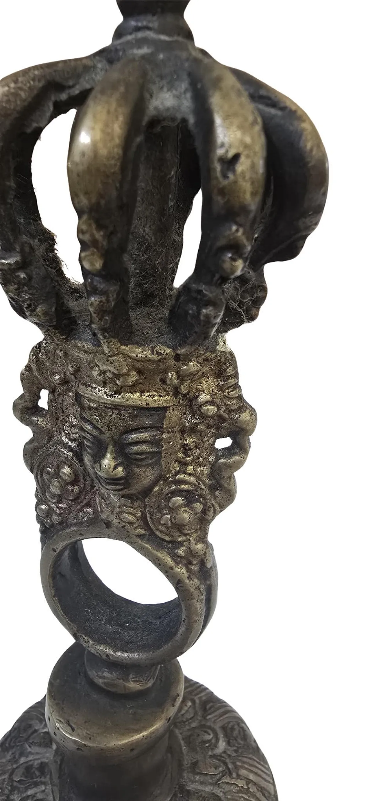 Tibetan ritual bell, mid-20th century 9