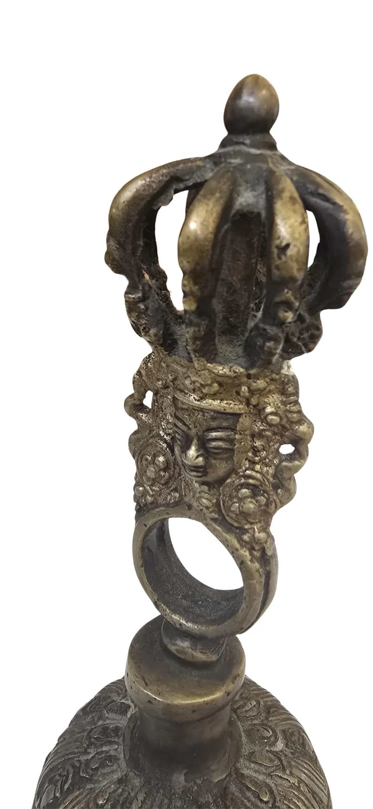 Tibetan ritual bell, mid-20th century 11