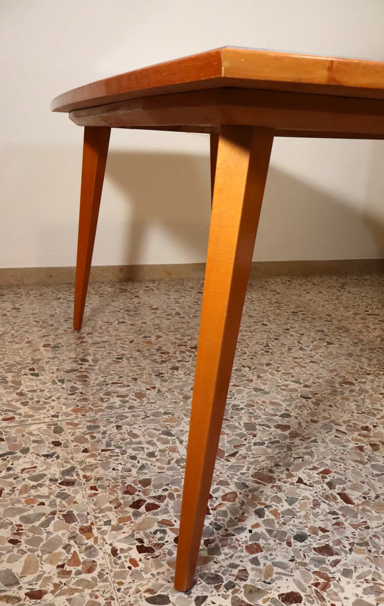 Mid-Century Modern table with 6 chairs by Vittorio Dassi, 1950s 10