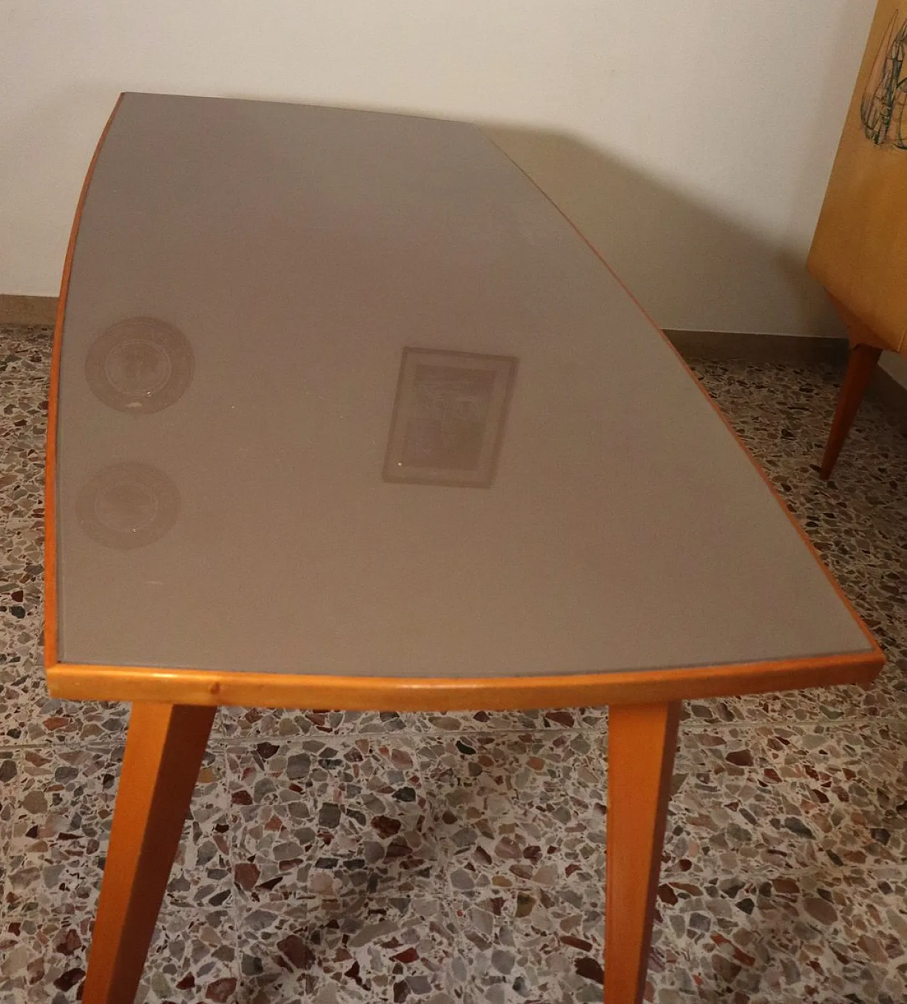 Mid-Century Modern table with 6 chairs by Vittorio Dassi, 1950s 21