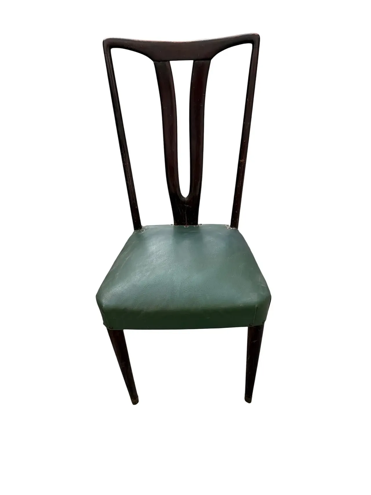 Dining table with 6 chairs, 1950s 19