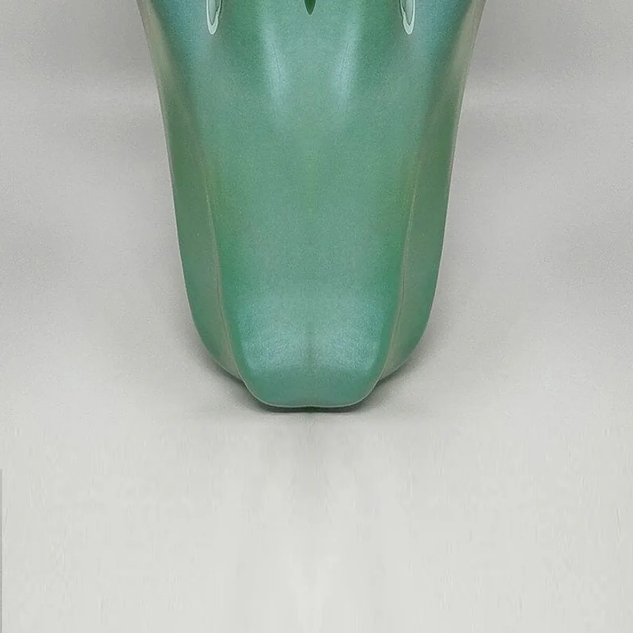 Fazzoletto Murano glass vase by Dogi, 1970s 8