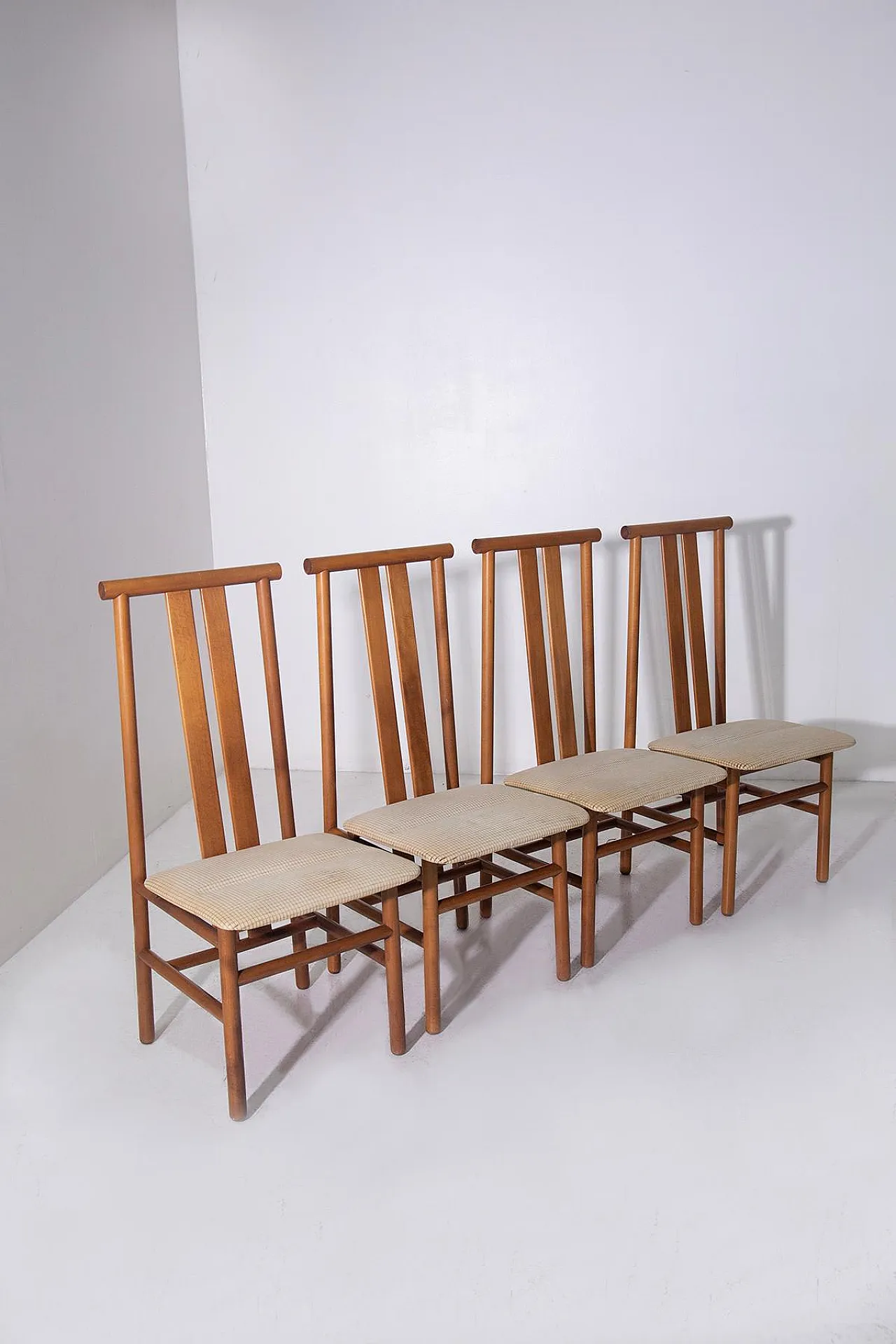 8 Zea Dining Chairs by Annig Sarian for T70, 1980s 2