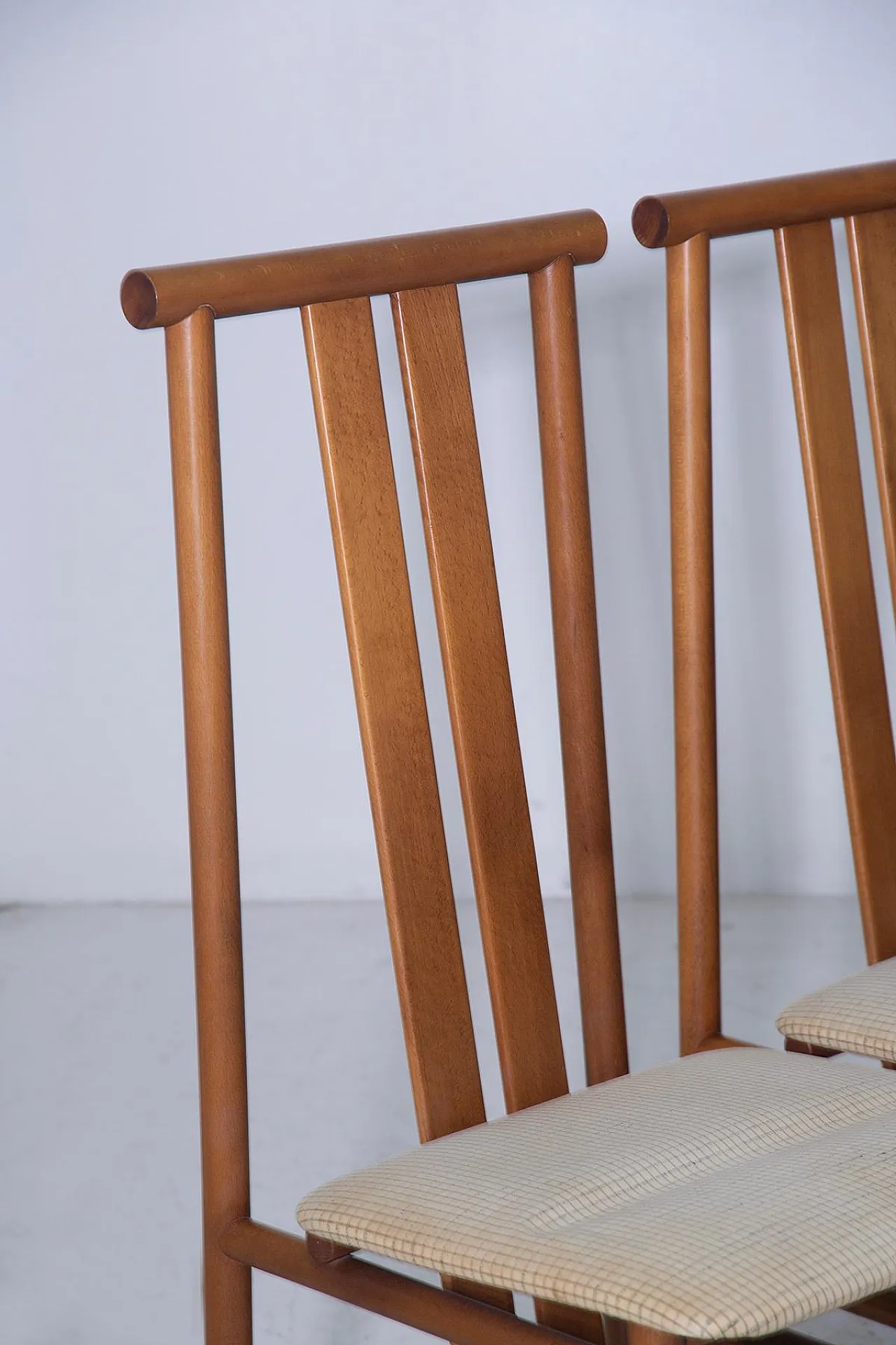 8 Zea Dining Chairs by Annig Sarian for T70, 1980s 4