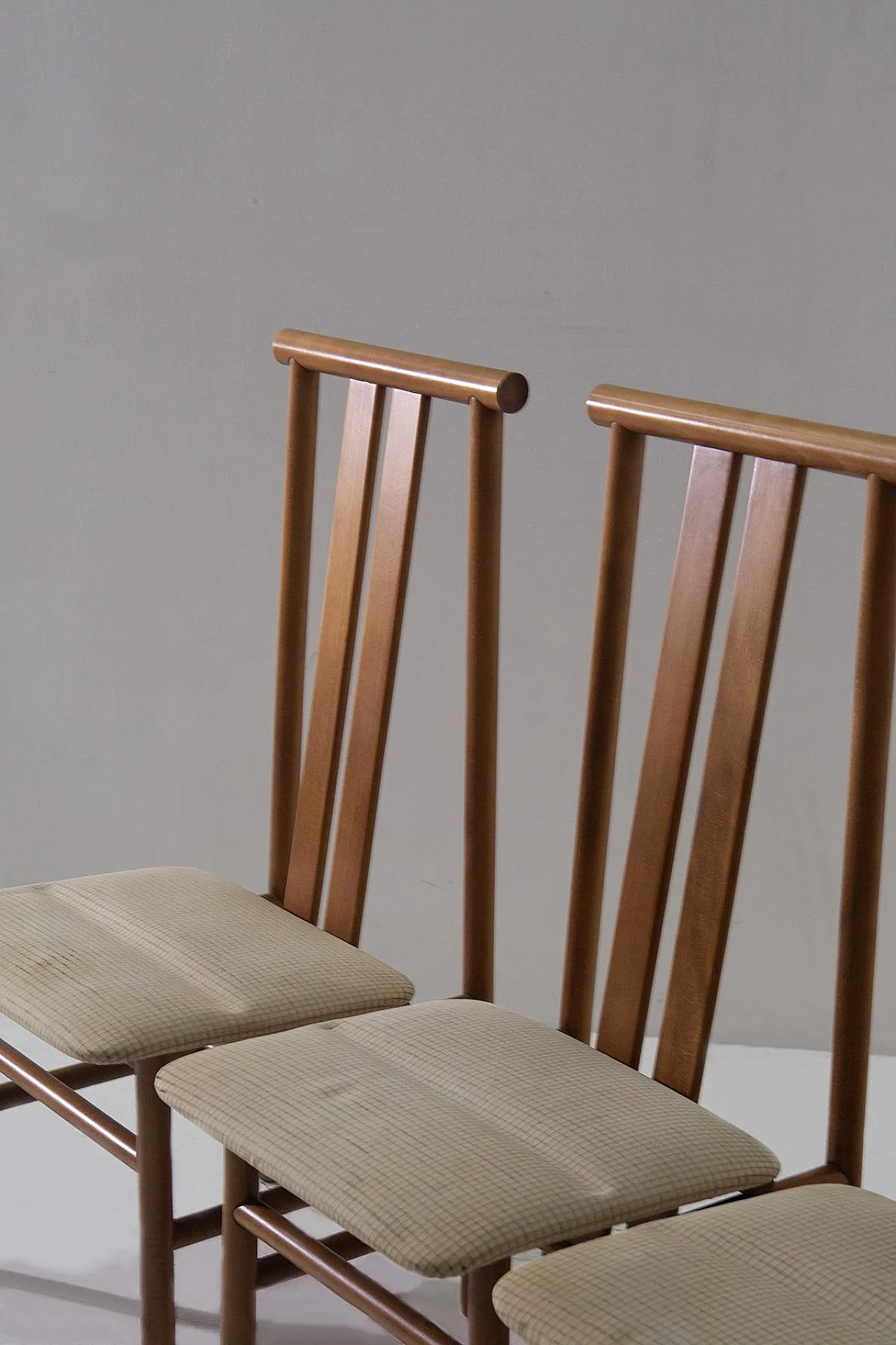 8 Zea Dining Chairs by Annig Sarian for T70, 1980s 6