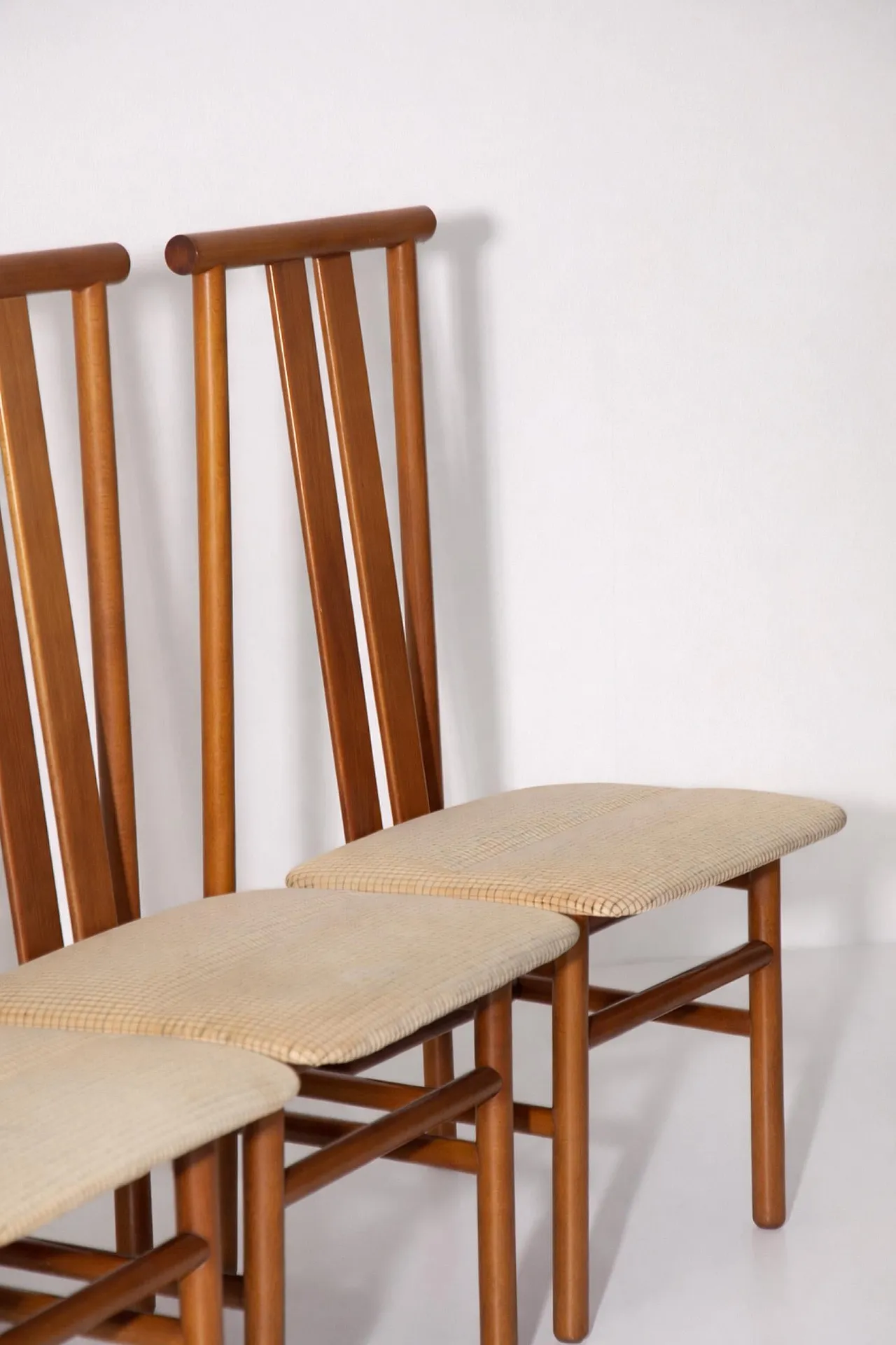 8 Zea Dining Chairs by Annig Sarian for T70, 1980s 7
