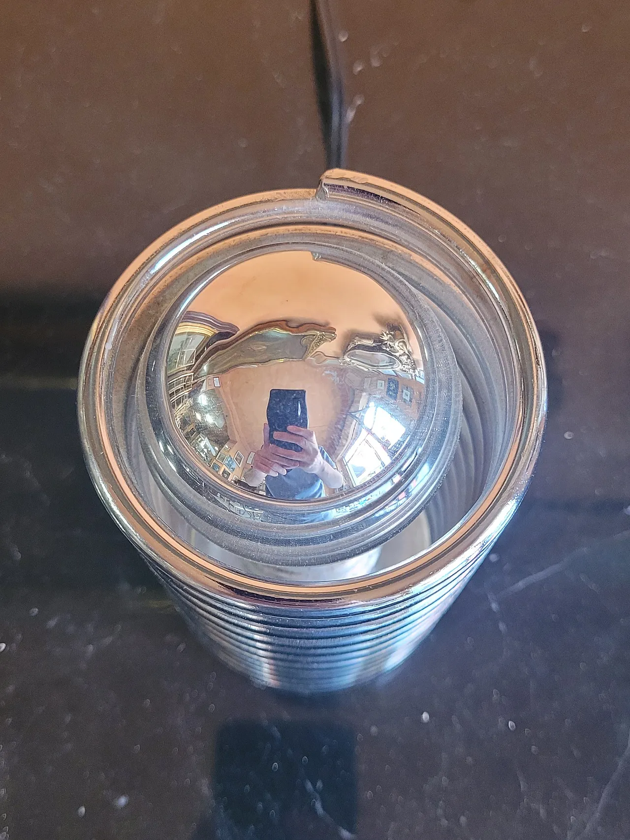 Lampada da tavolo in metallo cromato Massive, Belgio, anni '90 6