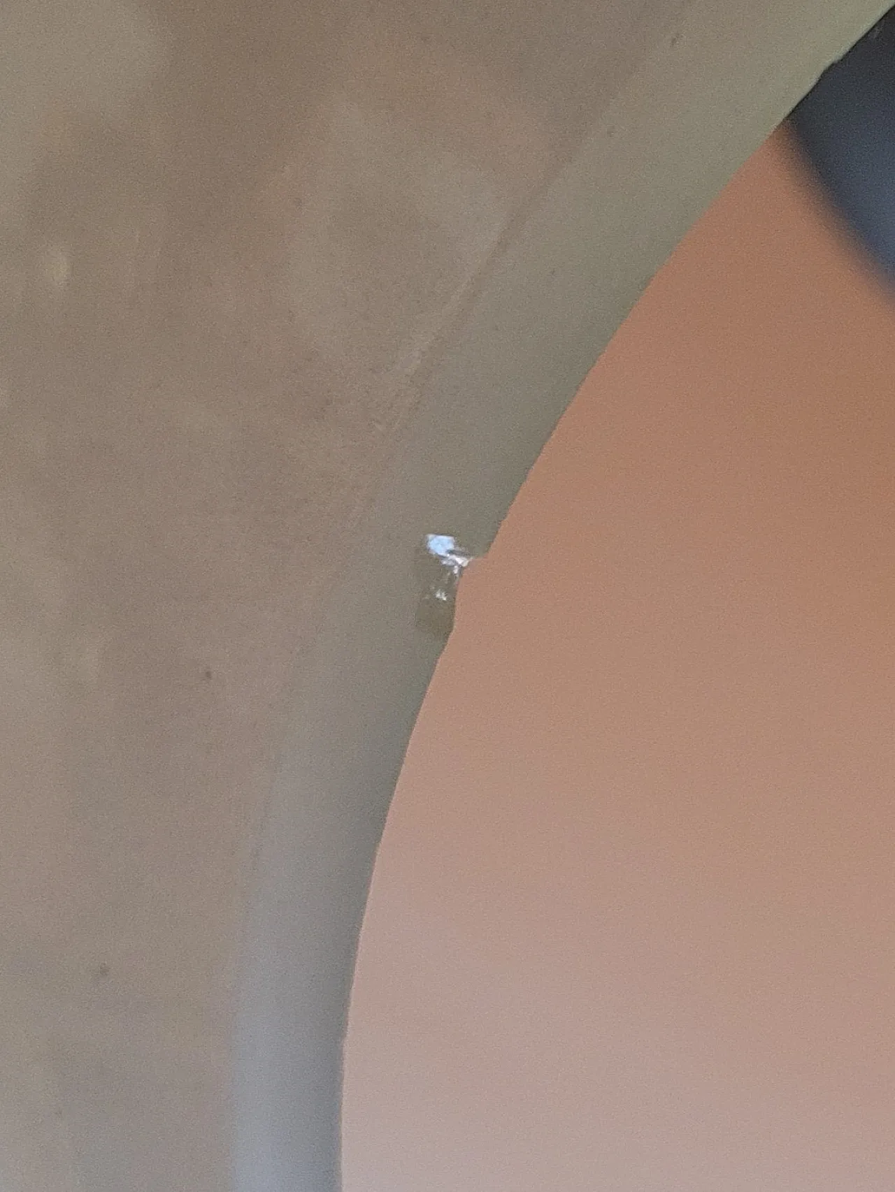 Lampada a sospensione mod. LS10 Boccia in metallo e vetro, anni '70 7