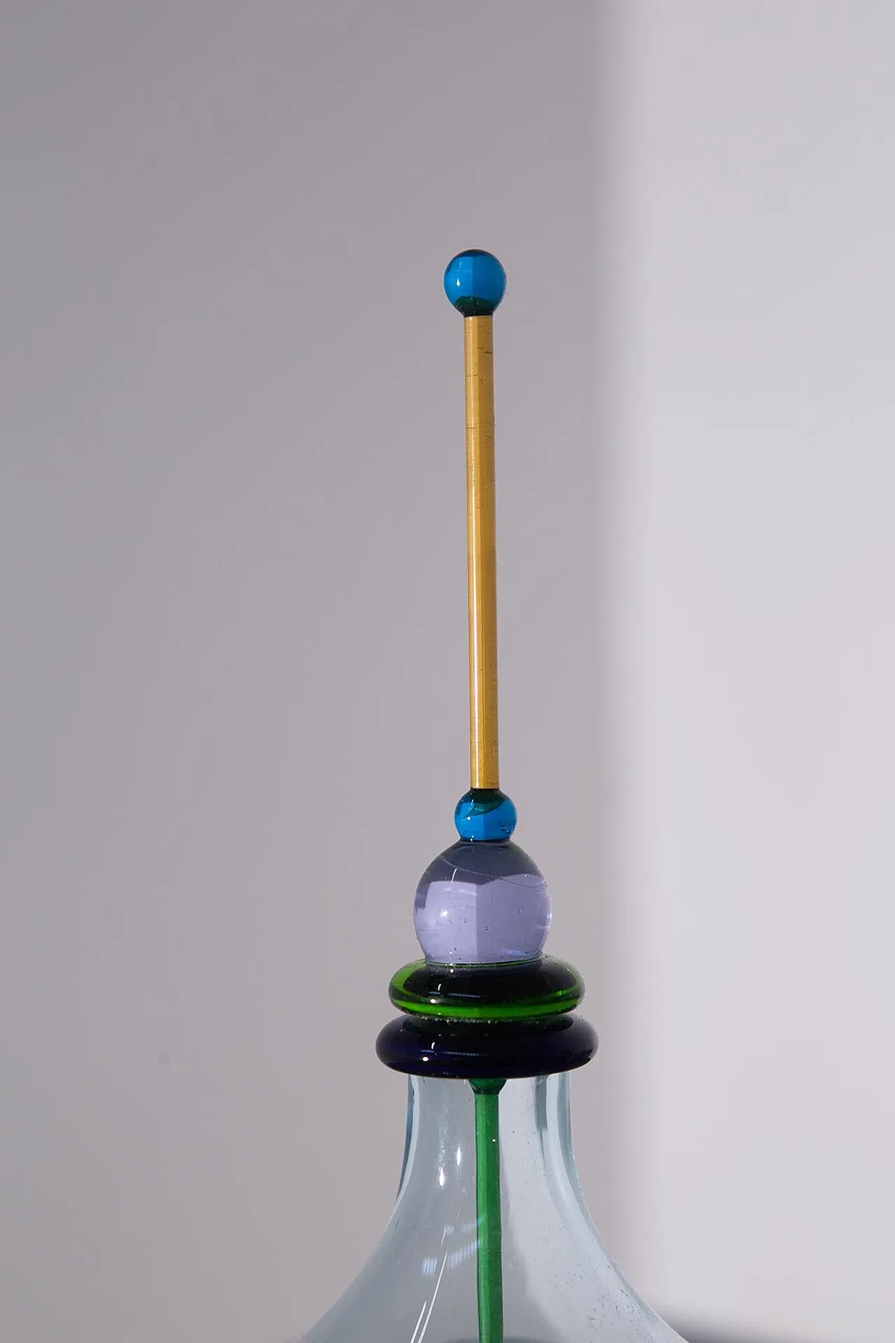 Artistic bottle with Murano glass by Carlo Nason, late 20th century 5