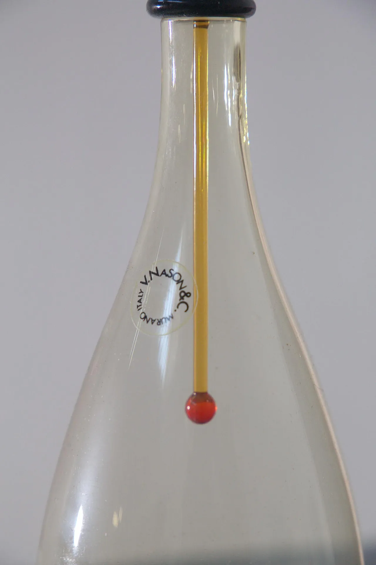 Artistic bottle in Murano glass by Carlo Nason, late 20th century 9