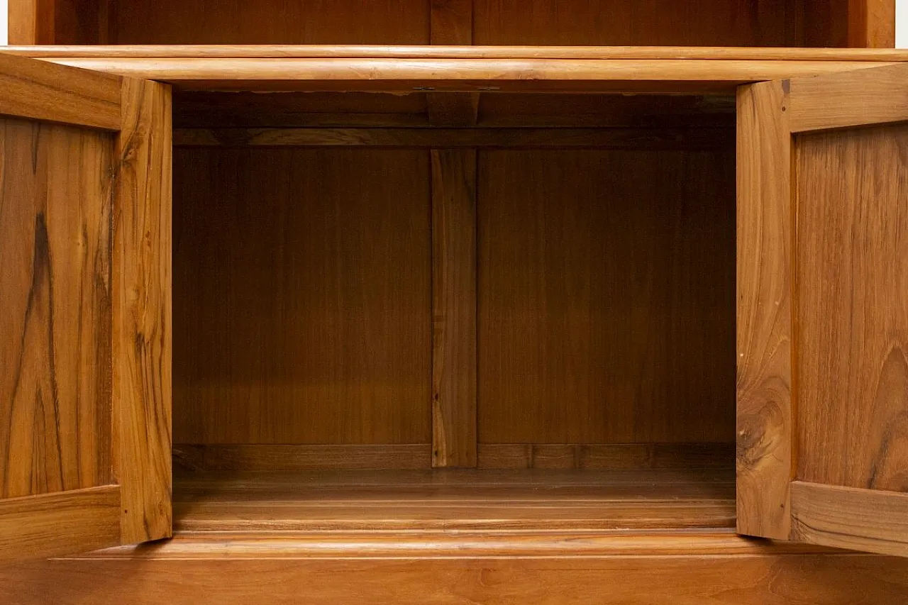 Indonesian bookcase in teak, 2000s 2