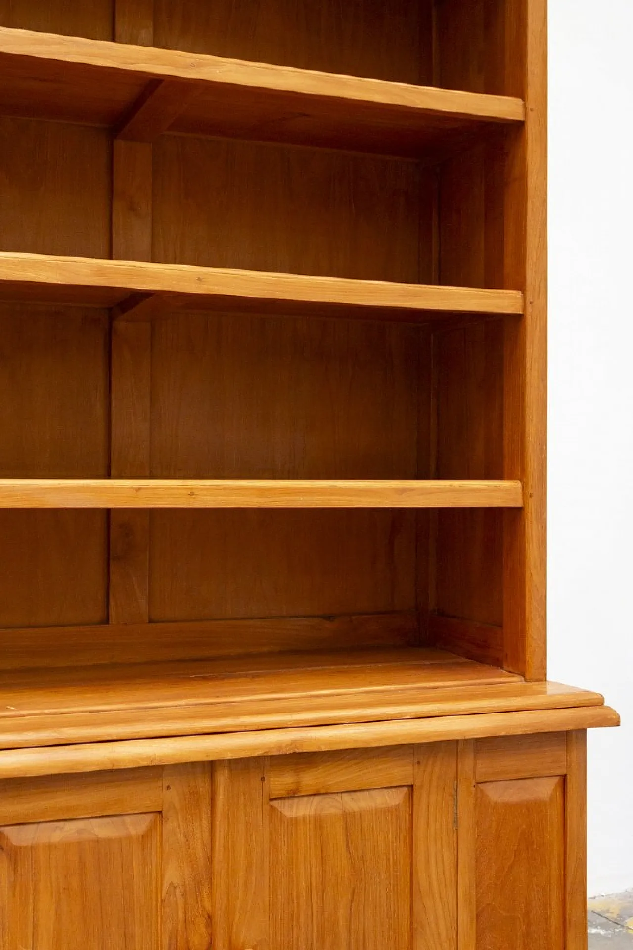 Indonesian bookcase in teak, 2000s 4