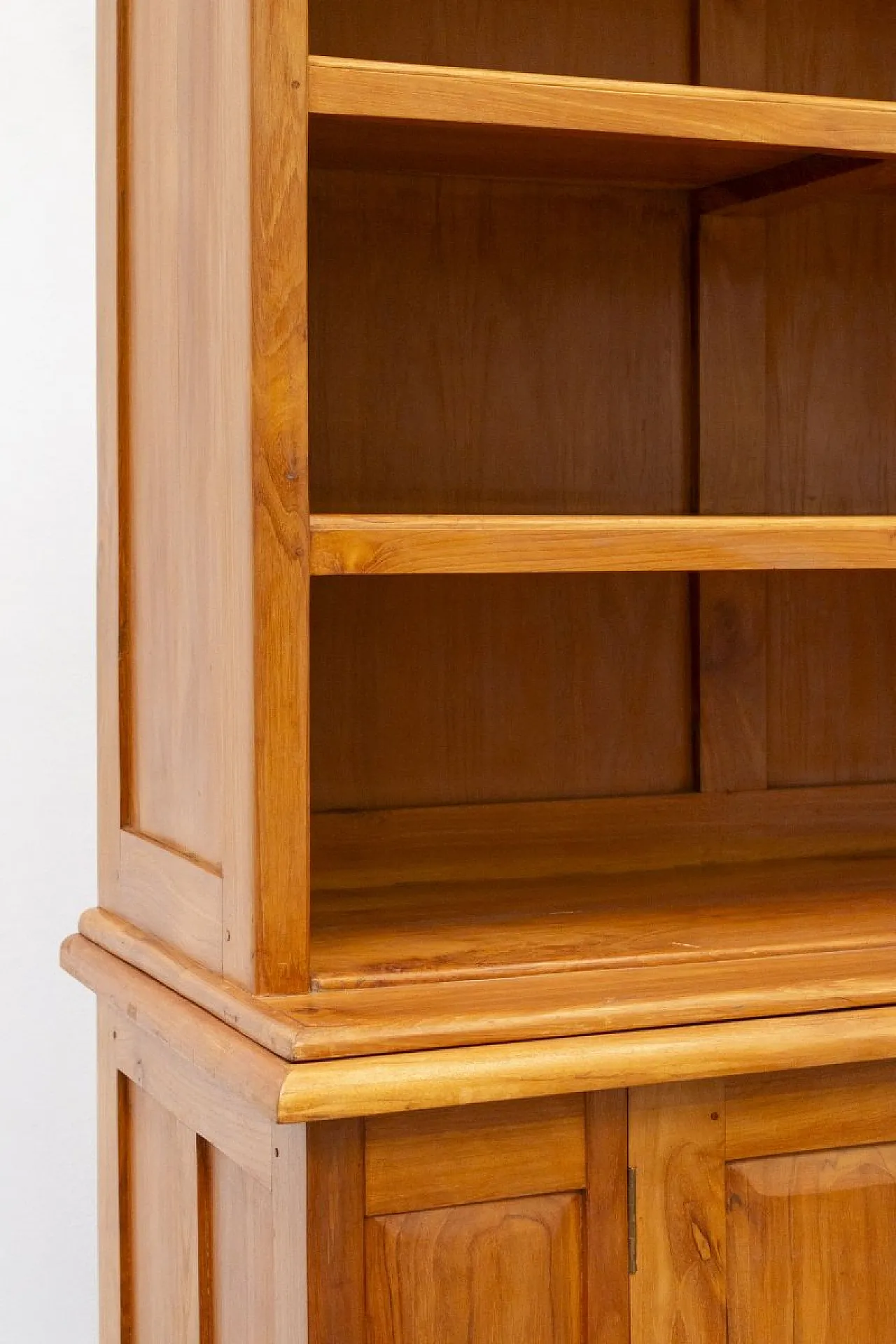 Indonesian bookcase in teak, 2000s 6
