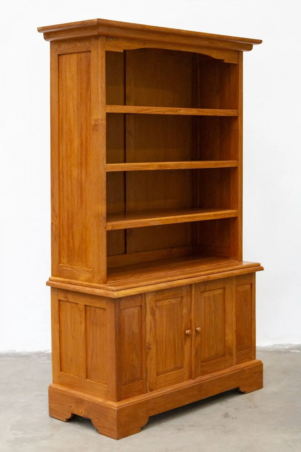 Indonesian bookcase in teak, 2000s 13
